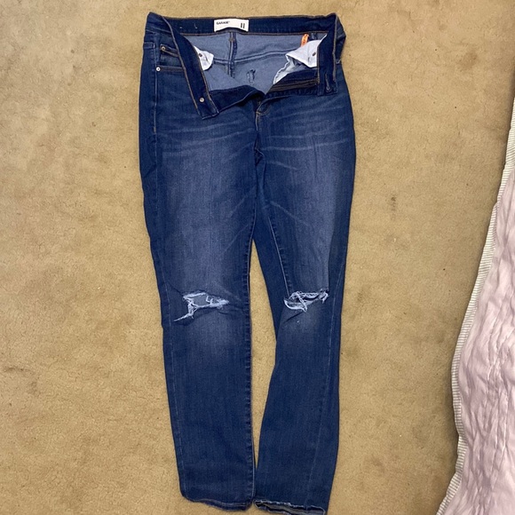 Garage Ripped Skinny Jeans